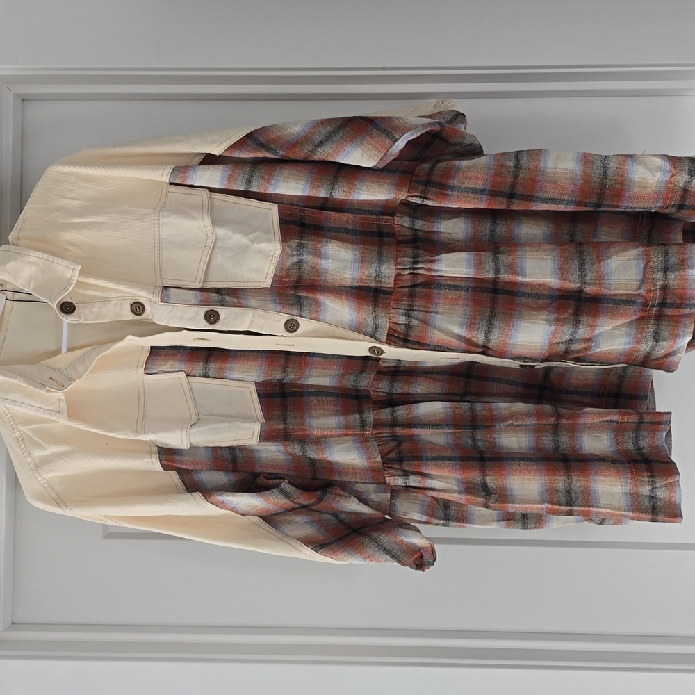 Mini plaid dress